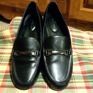 Bandolino black loafers size 8